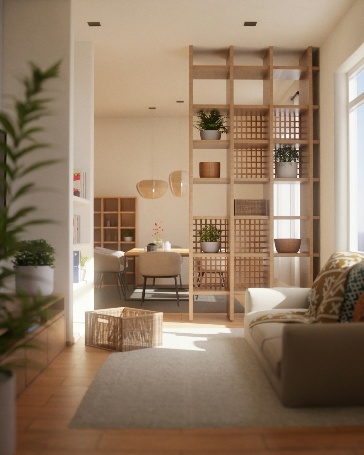 Ekonomik standart villa iç mekânı