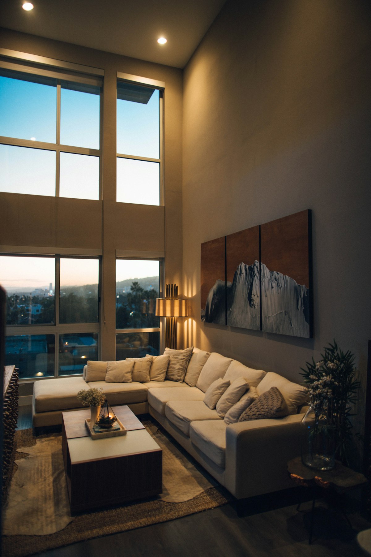Lüks standart villa iç mekânı