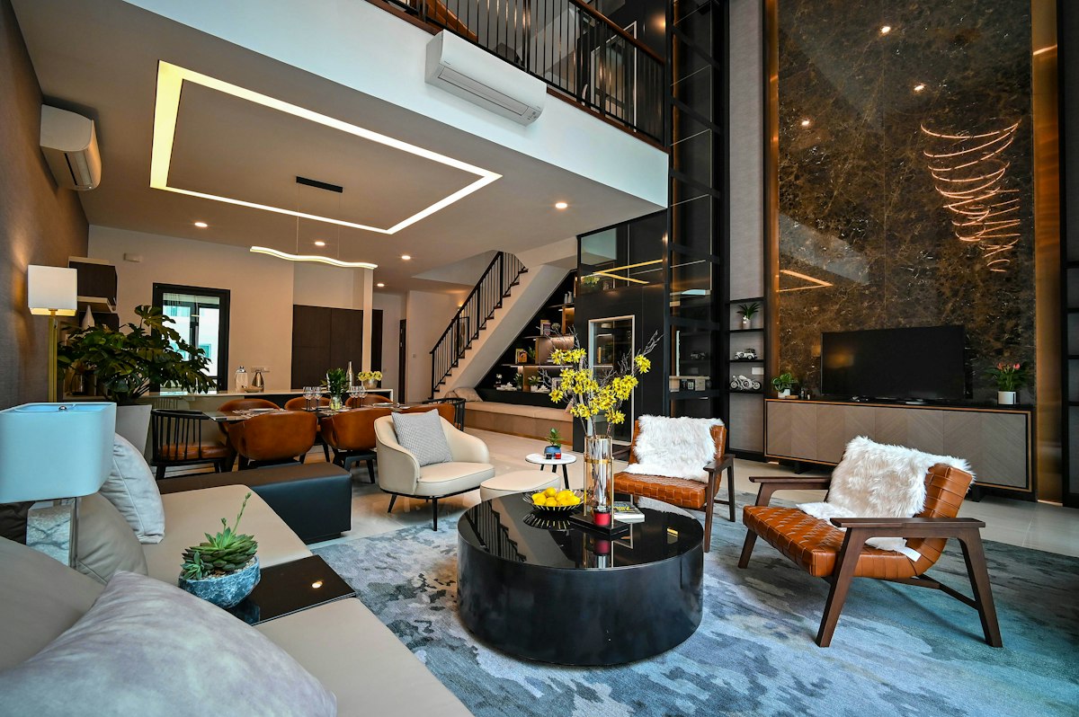 Ultra Lüks standart villa iç mekânı